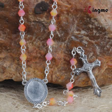 Crystal beads rosary